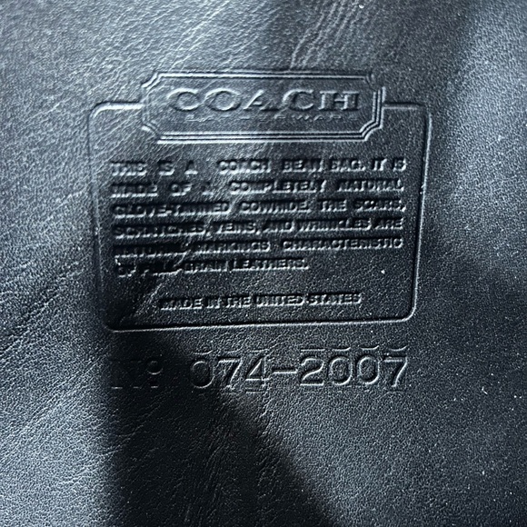 Coach Ranch bag vintage with error in creed rare - Picture 3 of 12